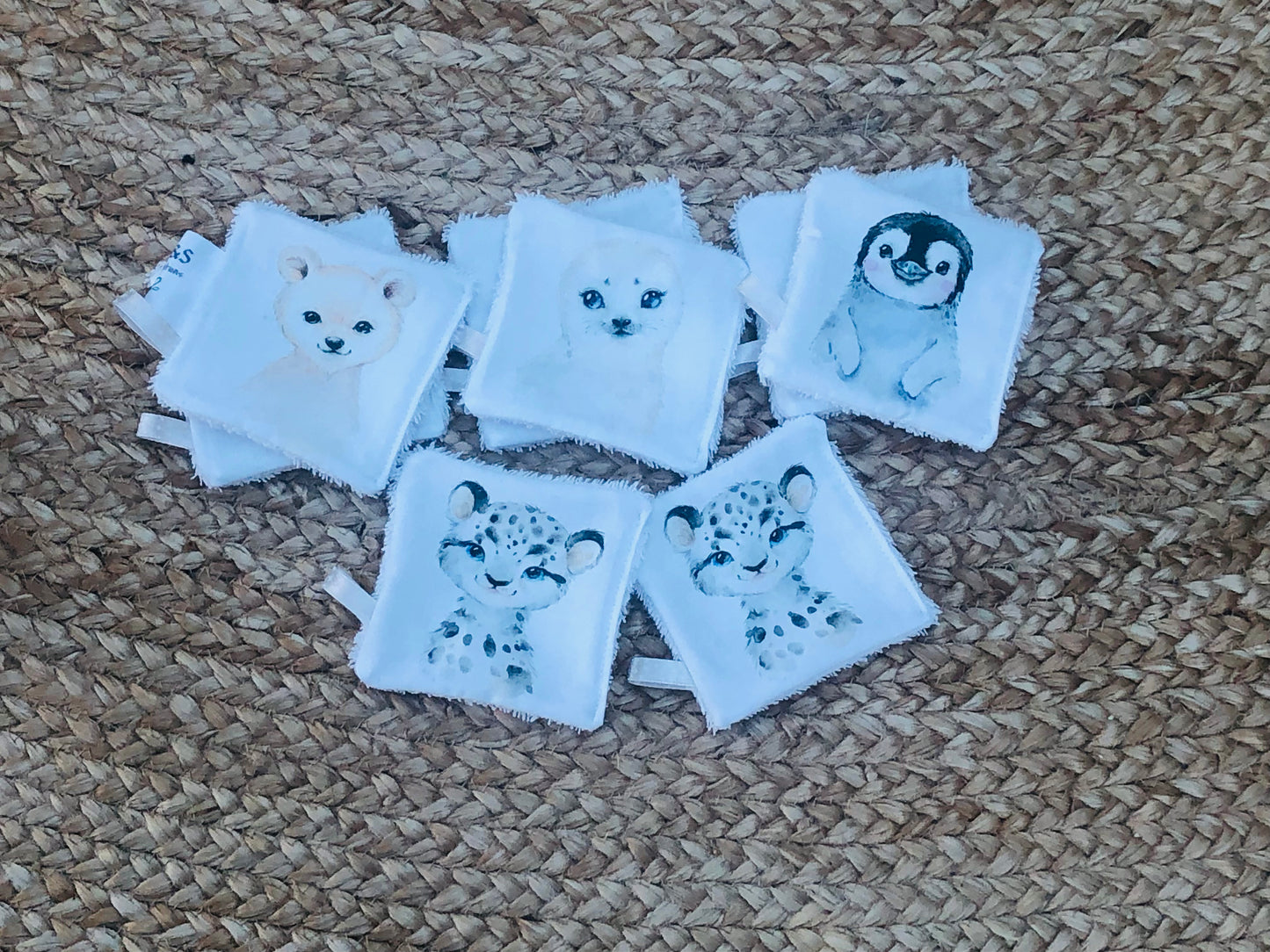 Lingettes de coton bio bébé