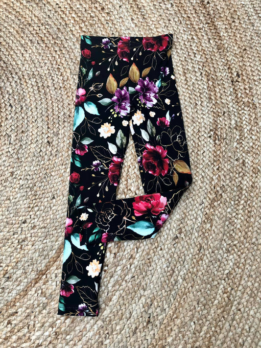 Legging fleuri