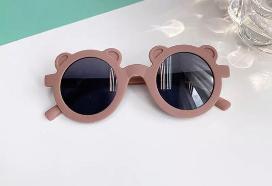 Lunettes solaires ourson rose