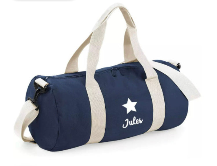 Sac de voyage navy/écru
