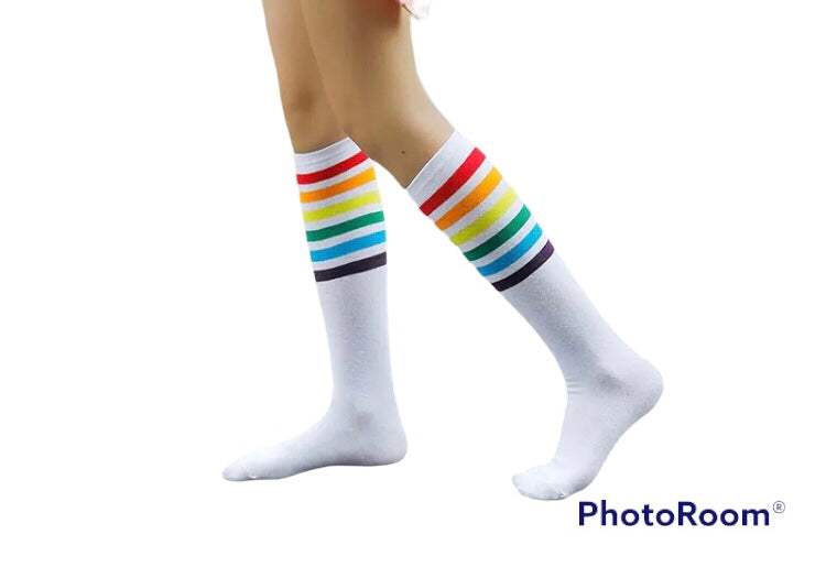 Chaussettes lignées