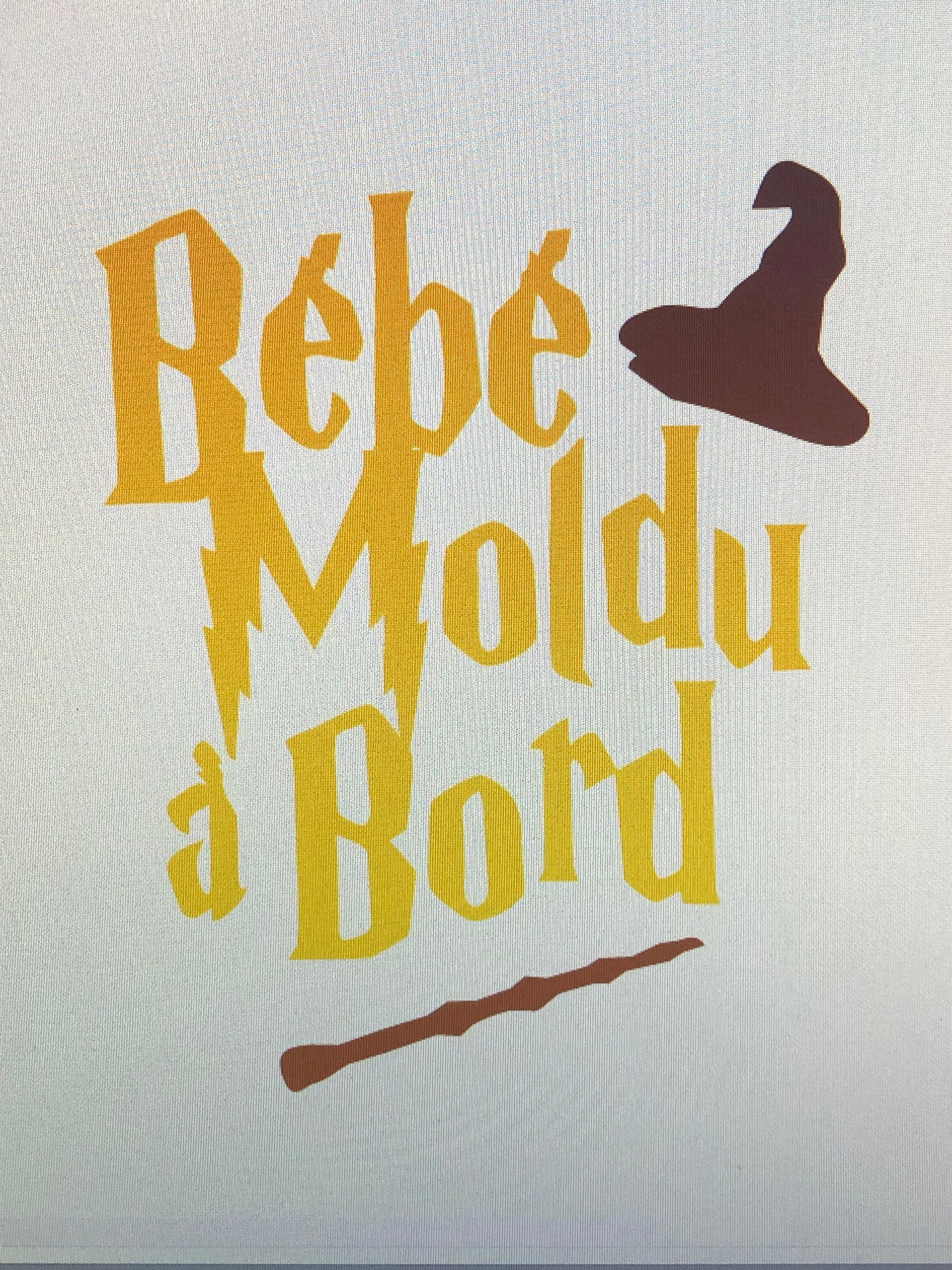 Sticker voiture Harry Potter