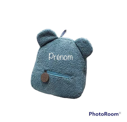 Sac Teddy bleu