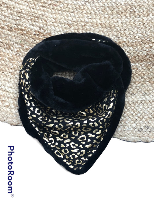 Foulard fourrure ultra douce