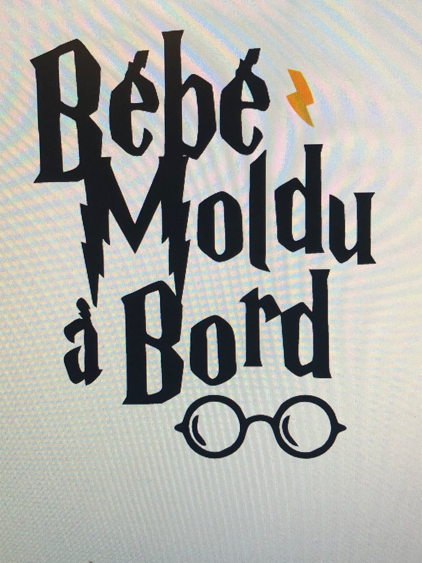 Sticker voiture Harry Potter