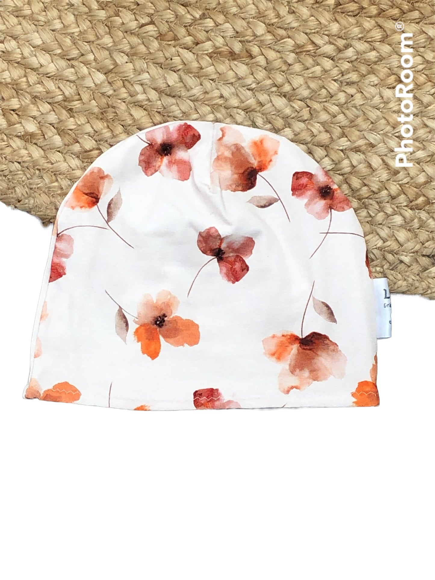 Bonnet fleuri