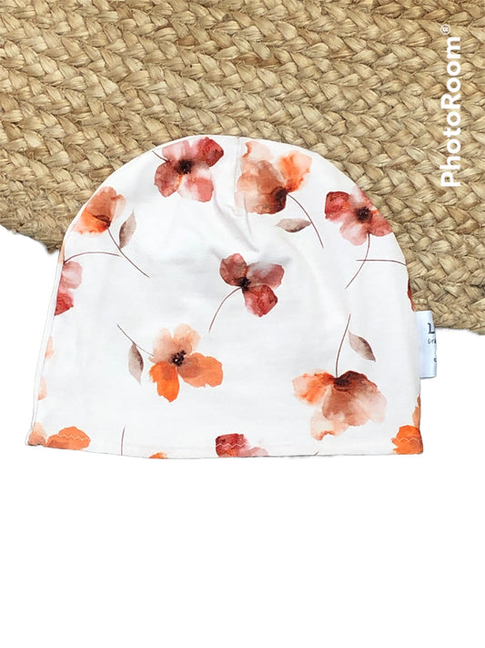 Bonnet fleuri