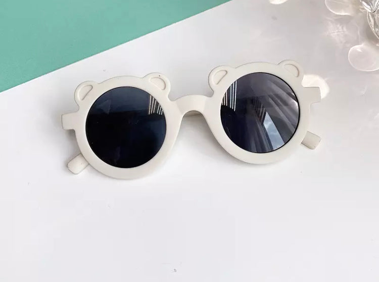 Pré-commande Lunettes solaires ourson blanches